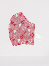 Load image into Gallery viewer, Valentine's Teeth Face Mask