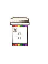 Load image into Gallery viewer, Pride Prescription Bottle Pin