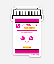 Load image into Gallery viewer, Prescription Bottle Kawaii Stickers