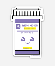 Load image into Gallery viewer, Prescription Bottle Kawaii Stickers