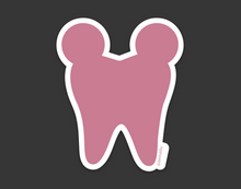Load image into Gallery viewer, Mouse Tooth Sticker