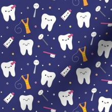 Load image into Gallery viewer, Dental Tooth, Ninja Scrunchie