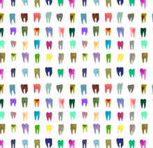 Load image into Gallery viewer, Cute Teeth Scrunchie
