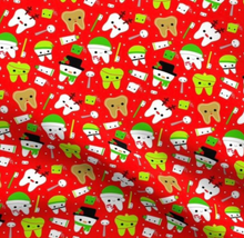 Load image into Gallery viewer, Christmas Tooth Scrub Cap, Red, Pink, Green