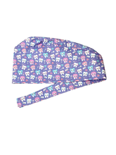 Load image into Gallery viewer, Earmuff Winter Teeth Scrub Cap