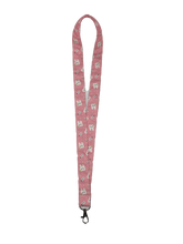 Load image into Gallery viewer, Pink Tooth Lanyard