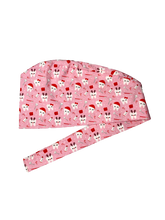 Load image into Gallery viewer, Christmas Tooth Scrub Cap, Red, Pink, Green