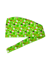 Load image into Gallery viewer, Christmas Tooth Scrub Cap, Red, Pink, Green